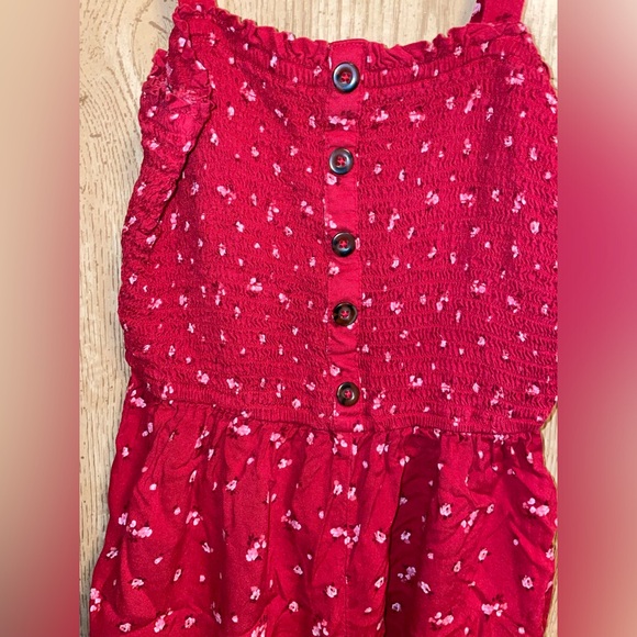 NWOT Hollister Floral Smocked Romper - Picture 5 of 9